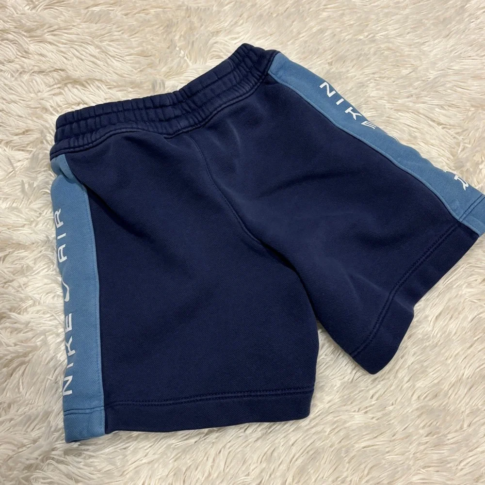 Nike Air Big Kids' Knit Shorts -Midnight Navy - kids size medium